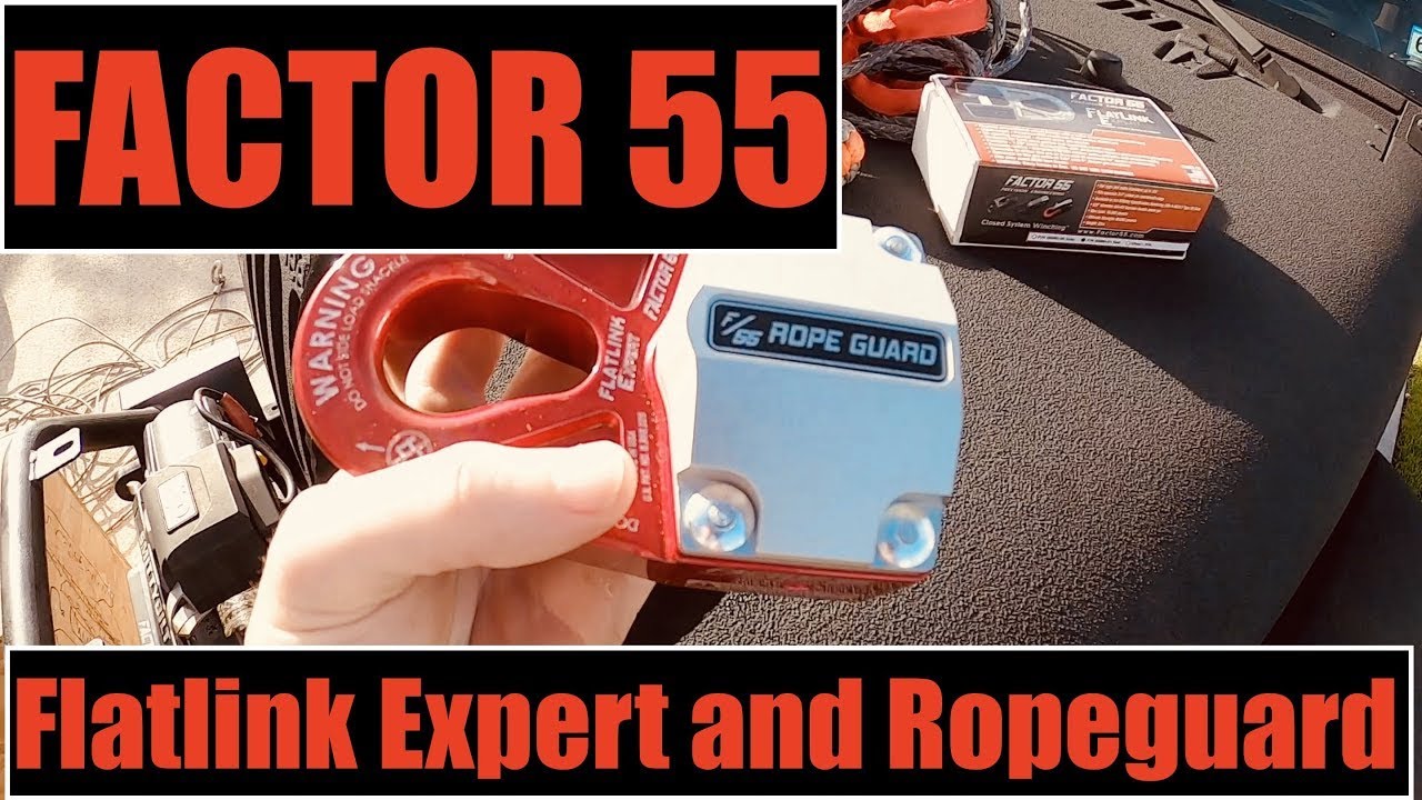 Factor 55 RopeGuard Installation on the Factor 55 FlatLink Expert on a Jeep Wrangler