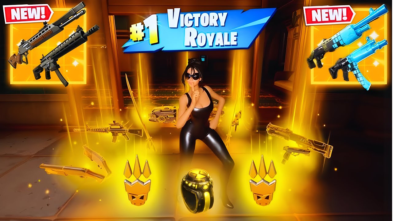 ALL MYTHIC GUNS IN FORTNITE (NEW! Chapter 7 Season 1)