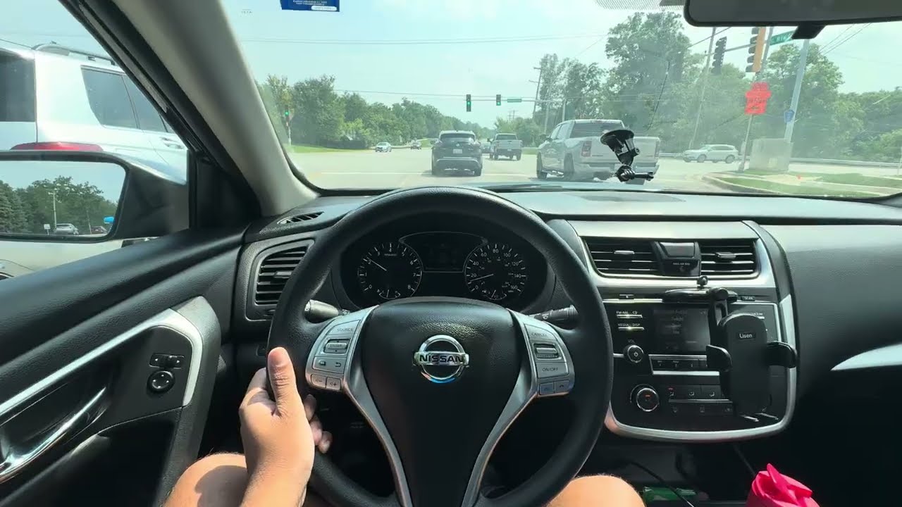 2017 Nissan Altima POV drive 