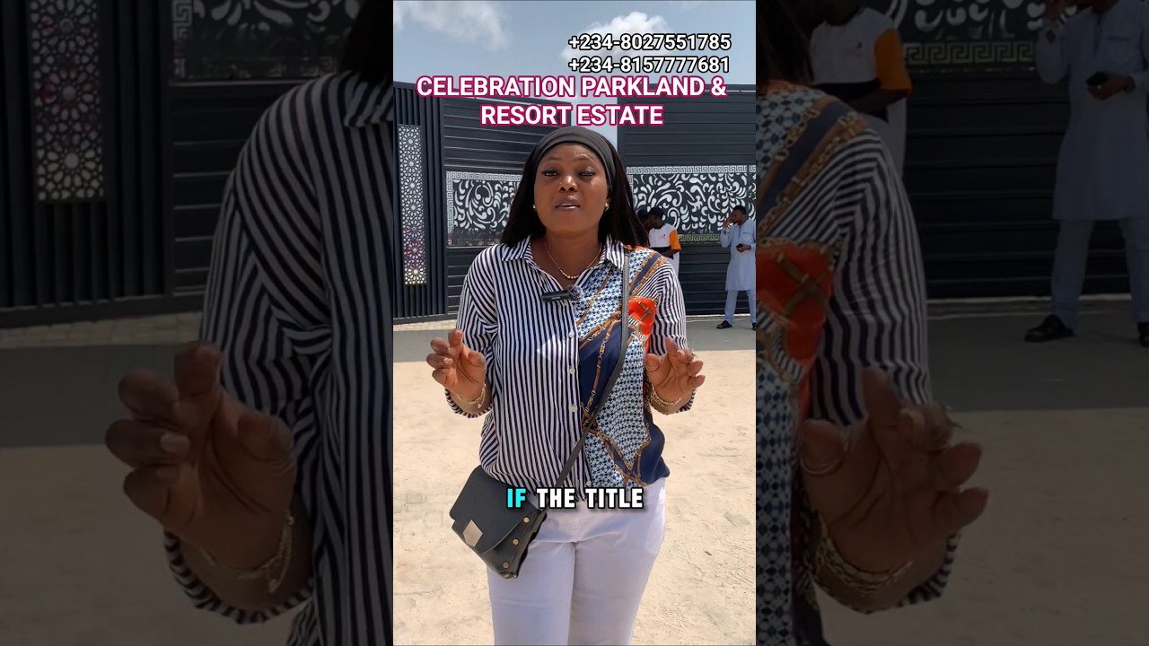 Celebration parkland&Resort Estate|C of Bungalow & land for Sale in Lagos#CofOland #lagosrealestate