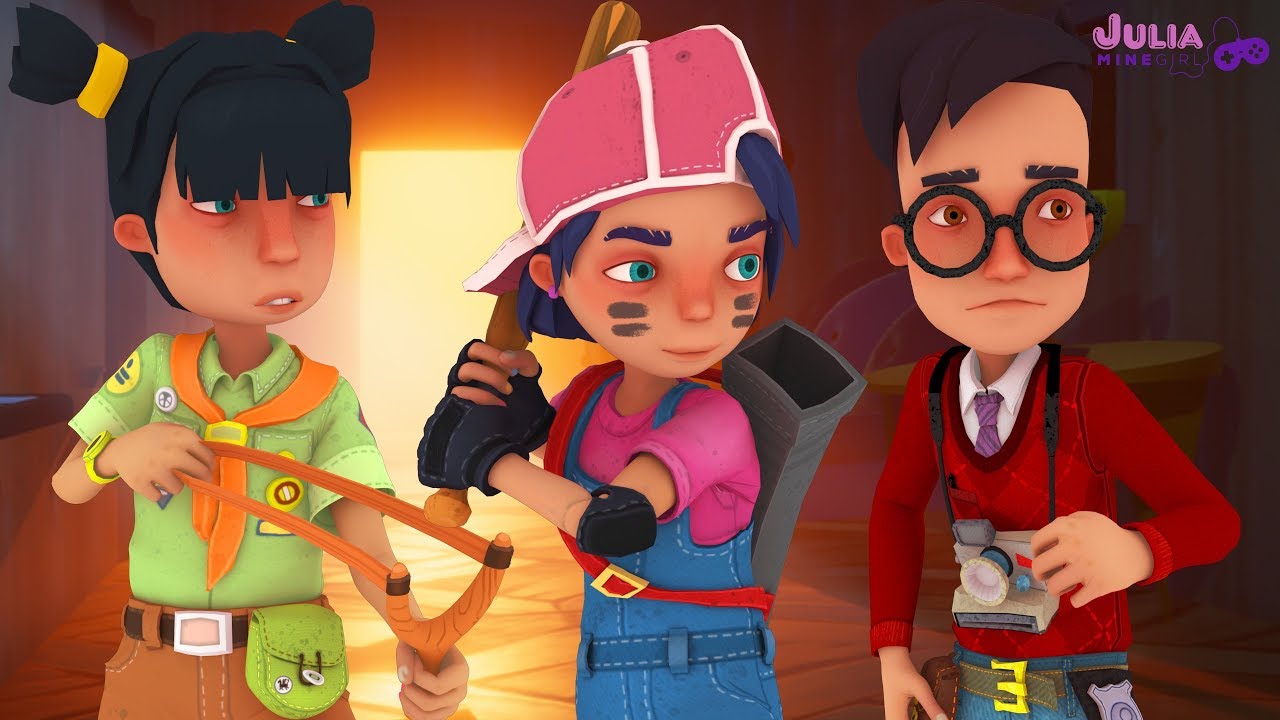 FUGINDO DO VIZINHO! (Secret Neighbor)