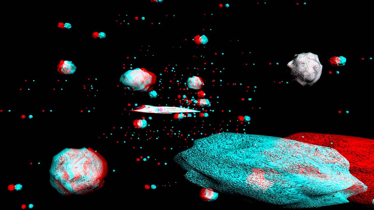 Space Odyssey 3DCG  立体視映像2001年宇宙の旅