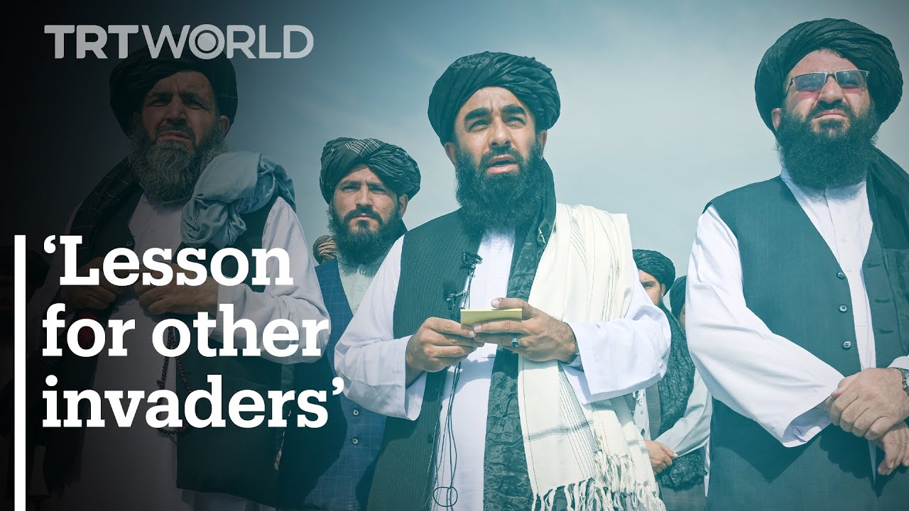 Taliban warns their victory is a 'lesson for other invaders'