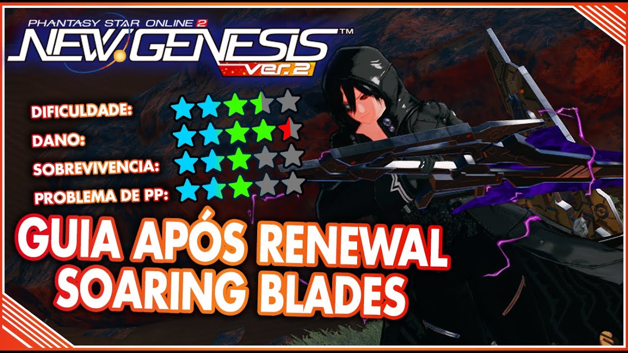 Guia Bouncer Soaring Blades Após Renewal, Craft e Subclasse! (Parte 2) | PSO2NGS