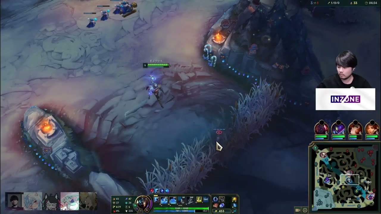 League of Legends パート1 ミッド開幕の一戦 #LoL #ゲーム