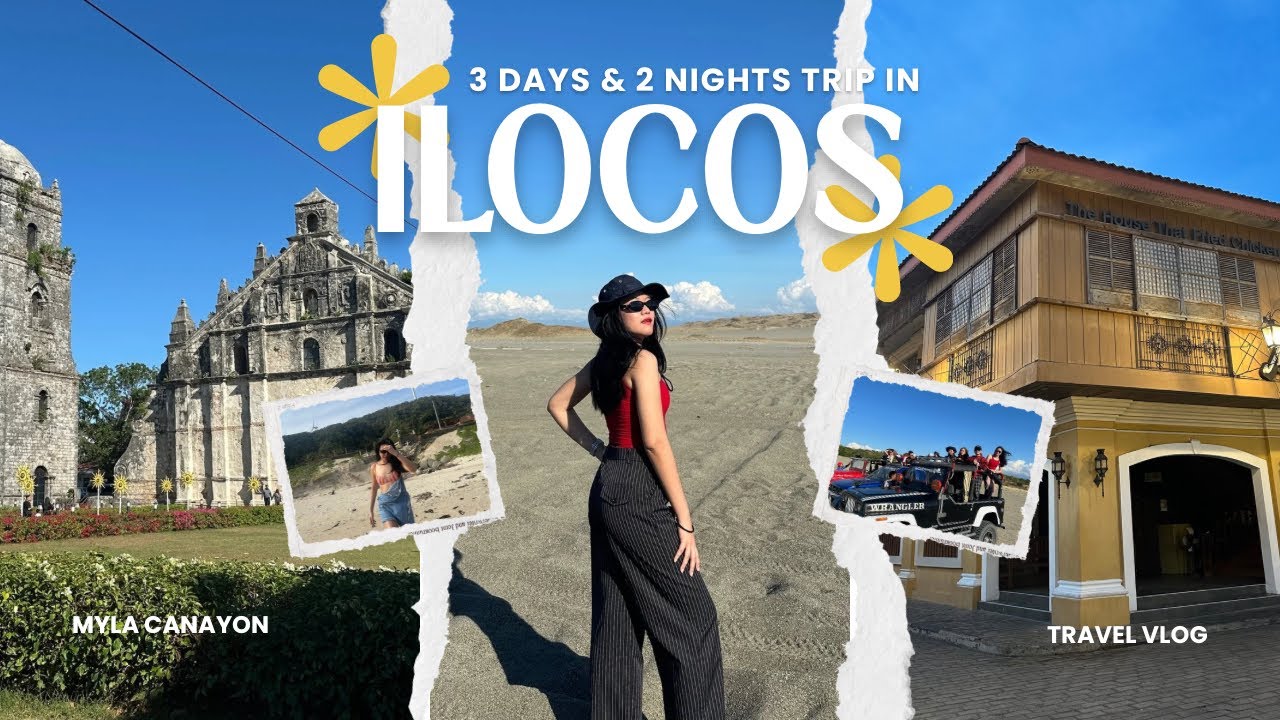 TRAVEL VLOG  ☘︎  Come With Me to Ilocos for 3D2N 