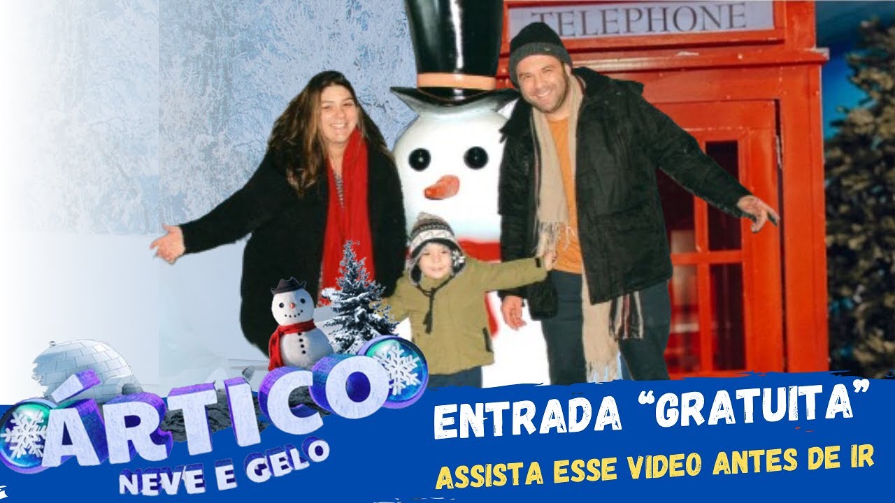 ÁRTICO NEVE E GELO| UMA AVENTURA GLACIAL NO SHOPPING INTERLAGOS EM SÃO PAULO