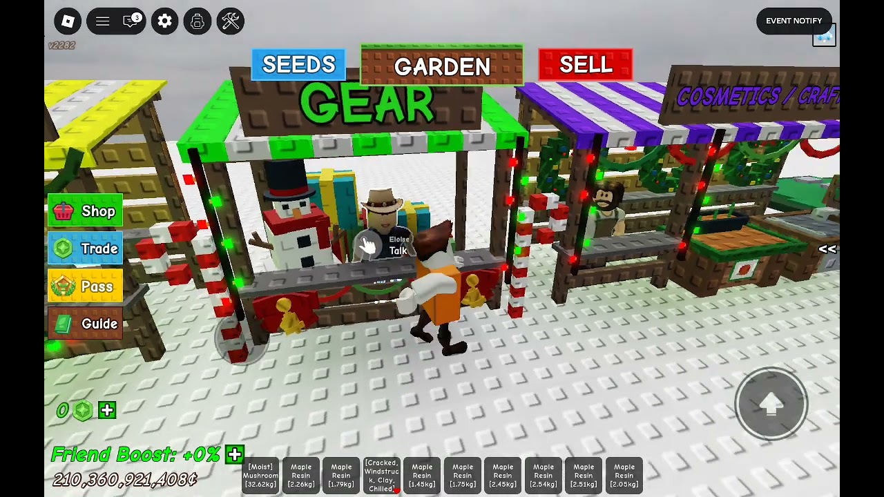   grow a Garden  mas  os jogadores  estão apelando  muito!