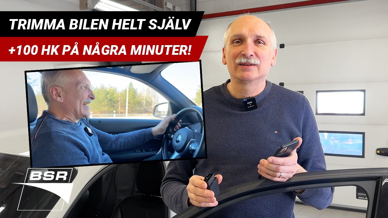 TRIMMA BILEN SJ&Auml;LV | +100 Hk p&aring; n&aring;gra minuter!