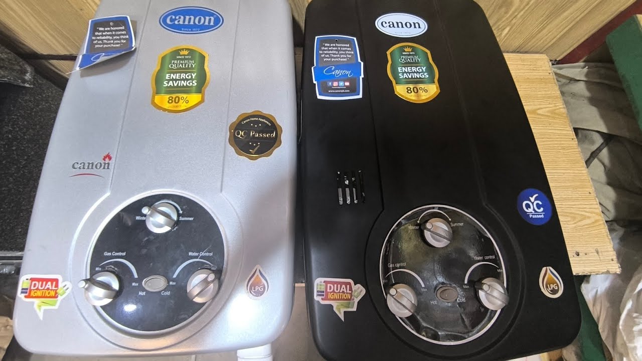 Difference between canon 16DD and 17DD water heater Full information/canon 16DD and 17DD water heate