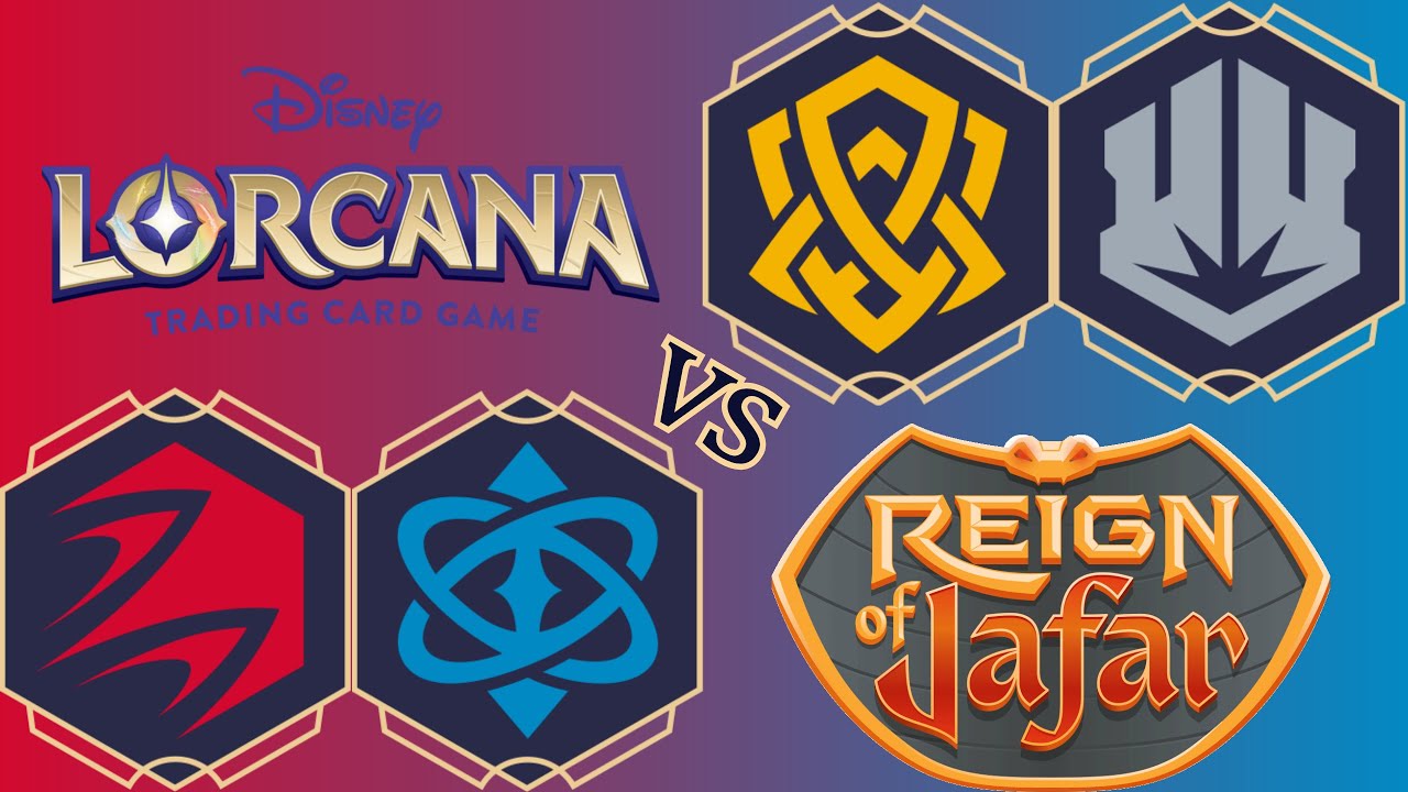 Ruby/Sapphire Control vs Amber/Steel Aggro R3G2 OTD (Lorcana POV Reign of Jafar)