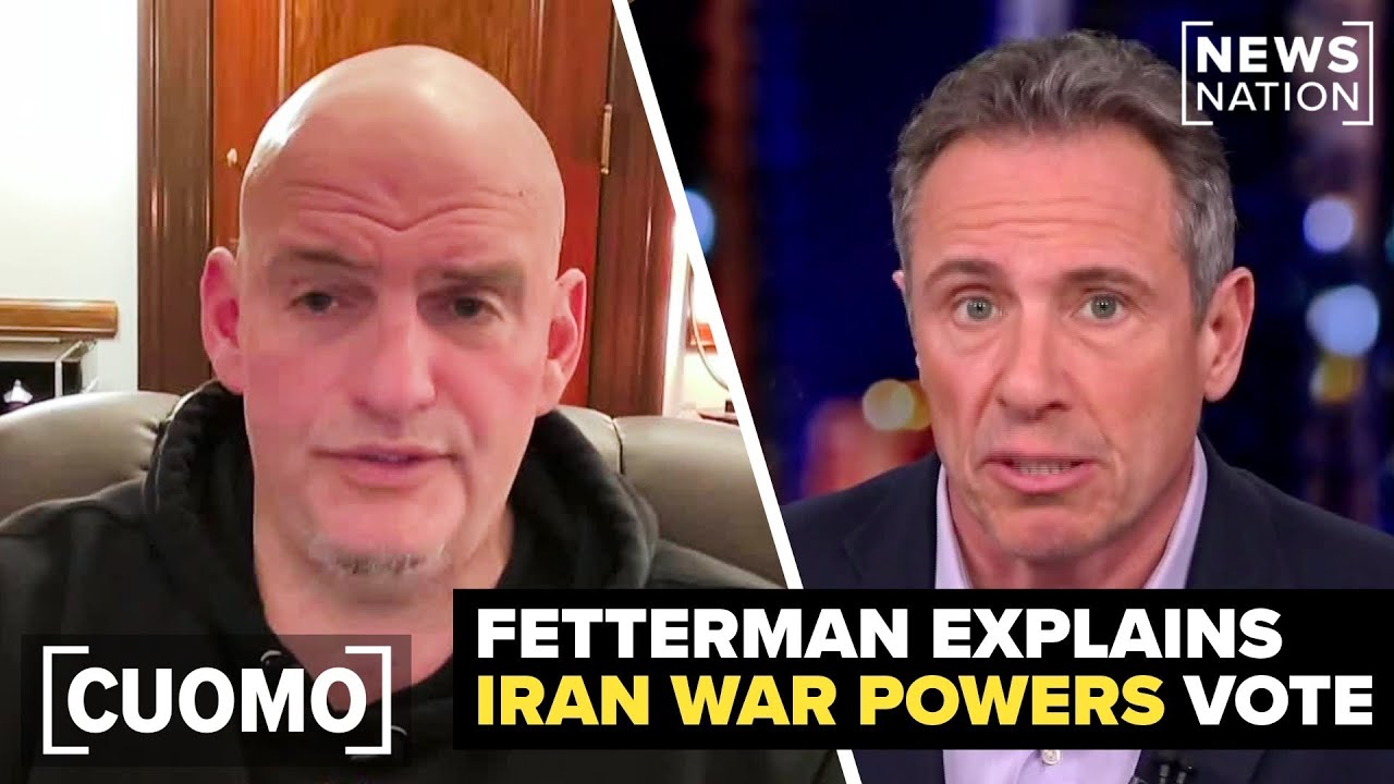 Iran war powers resolution: Fetterman explains his ‘no’ vote | CUOMO