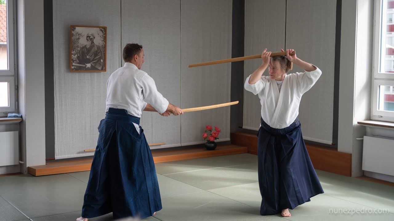 Aikido Seminar with Janet Clift 6.Dan. Aikikai Zürich 2024.