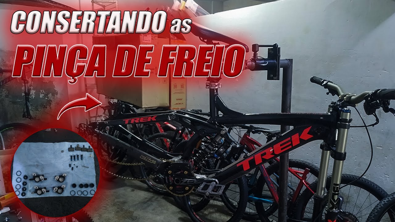 A SAGA DO FREIO DA BIKE DE DOWNHILL CONTINUA