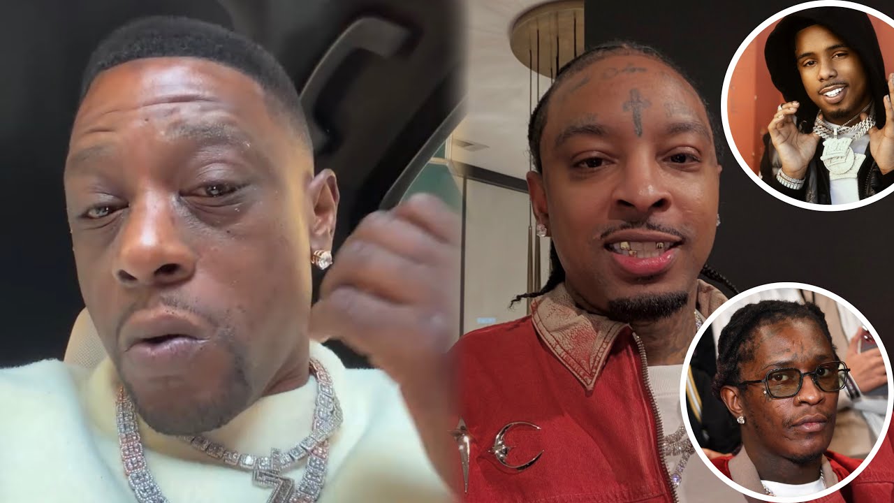 Boosie GOES OFF On 21 Savage & Other Rappers Saying &ldquo;F The Streets&rdquo; Then Says Change Their Rap!?