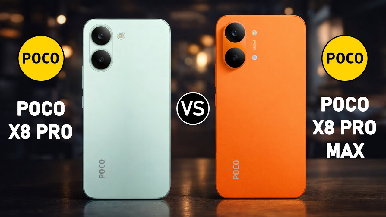 Poco X8 Pro vs Poco X8 Pro Max