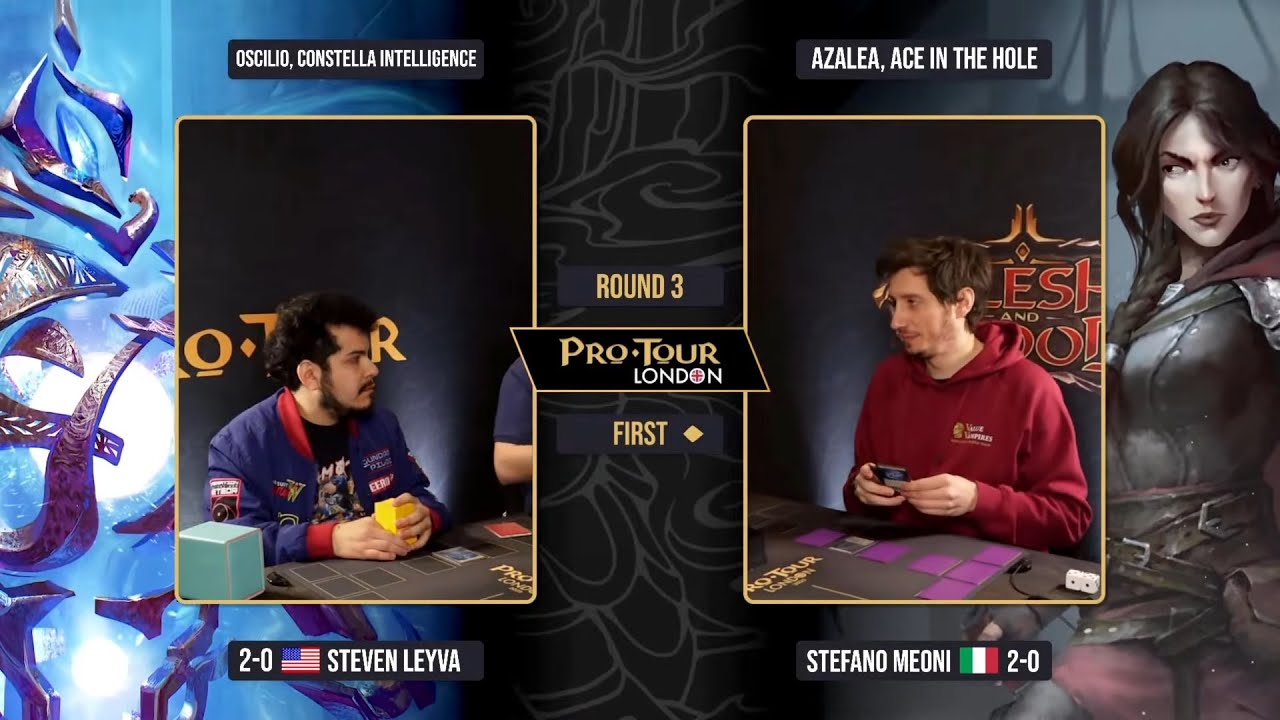Oscilio at PRO TOUR London! INSANE game!!! REACTION