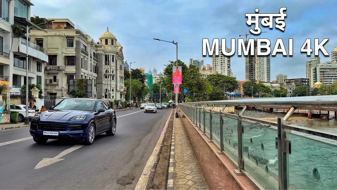 Malabar Hill to Marine Drive Walk • Famous tourist attractions of Mumbai♥️🇮🇳 