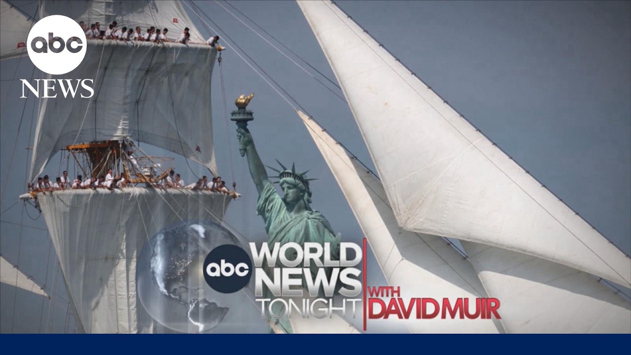 Disney празднует день рождения Америки: World News Tonight с Дэвидом Мьюром (специальный выпуск) ...
