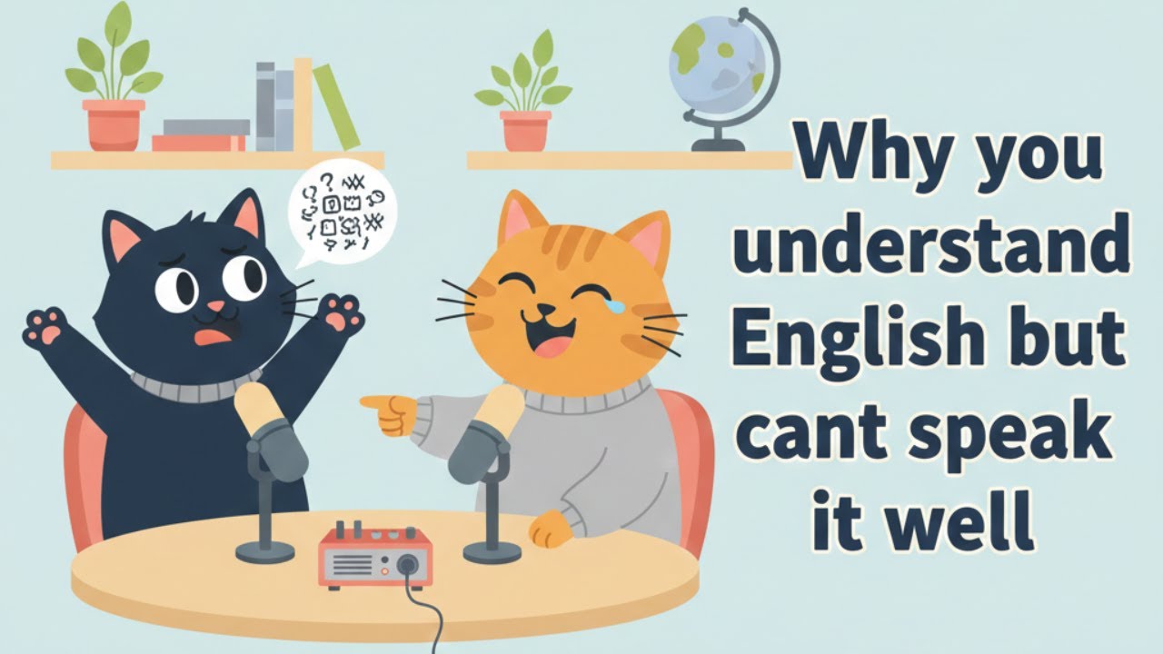 Why You Understand English But Can't Speak It Well | English Confidence & Real Help