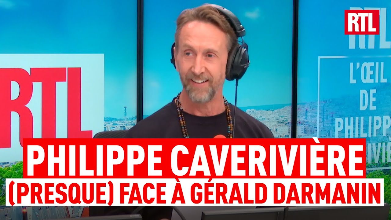 Philippe Caverivière (presque) face à Gérald Darmanin