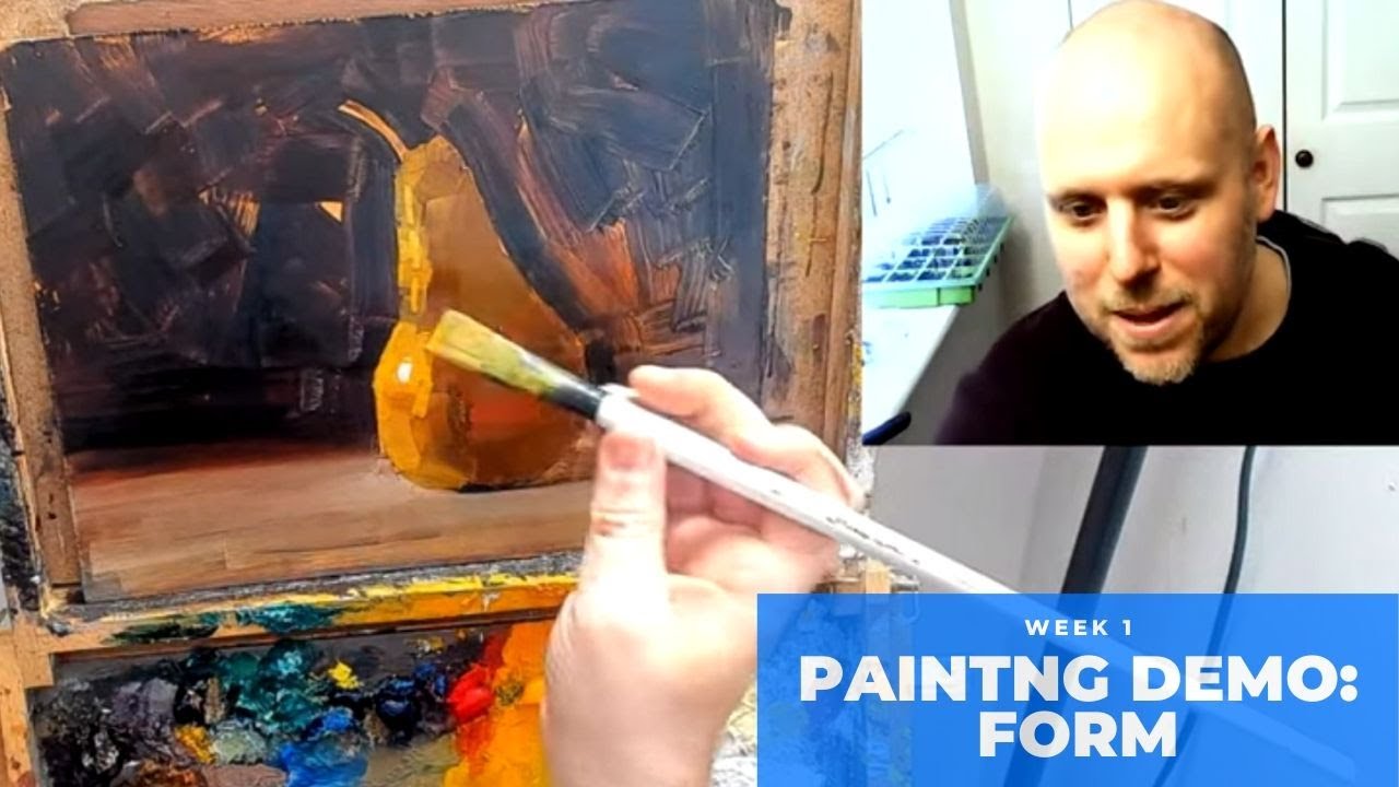Week 1 Wednesday, FORM Painting demonstration, 25/03/2020