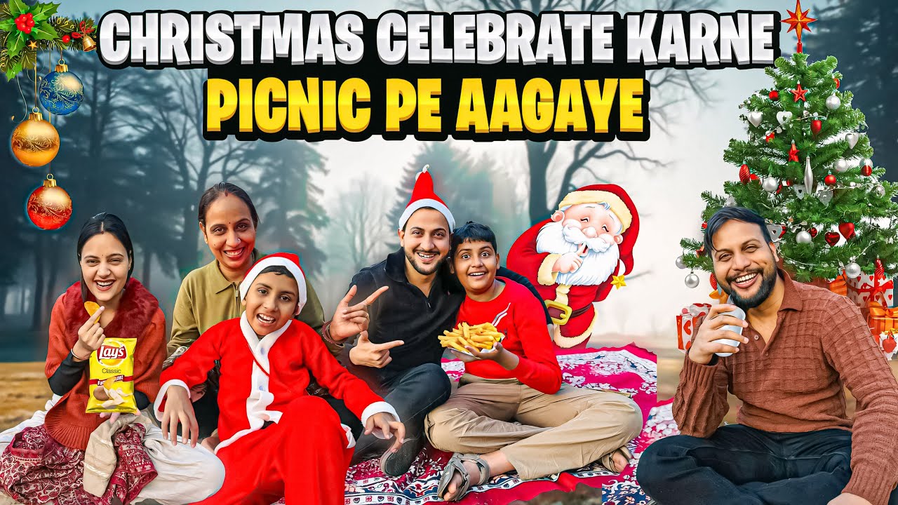 Christmas Celebrate Karne Picnic Pe Aagye🎄😍 | Vinay Thakur Vlogs