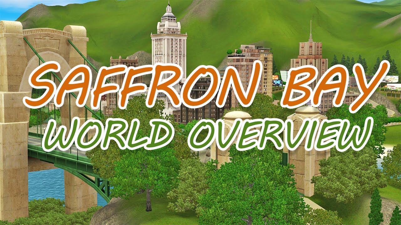 УДИВИТЕЛЬНЫЙ МИР Саффрон-Бэй Обзор мира The Sims 3