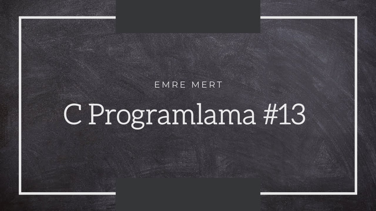 C Programlama Dili | Const Anahtar Sözcüğü