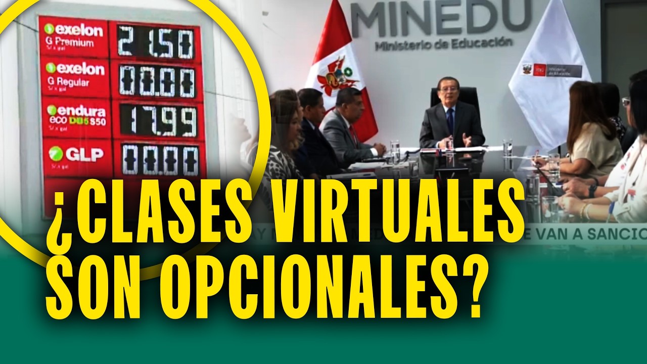 ¿Ministro de Educación contradice a premier? 