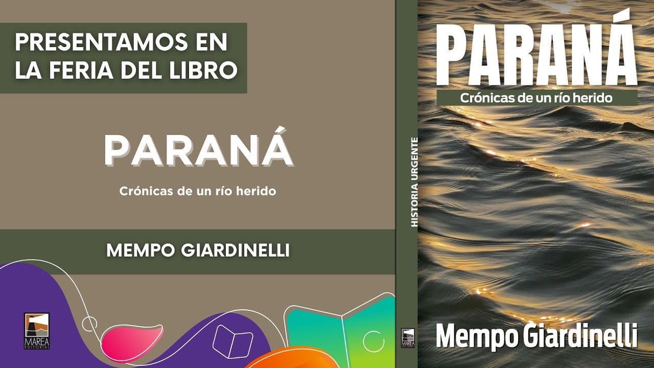 Presentación 'Paraná' en la Feria del Libro