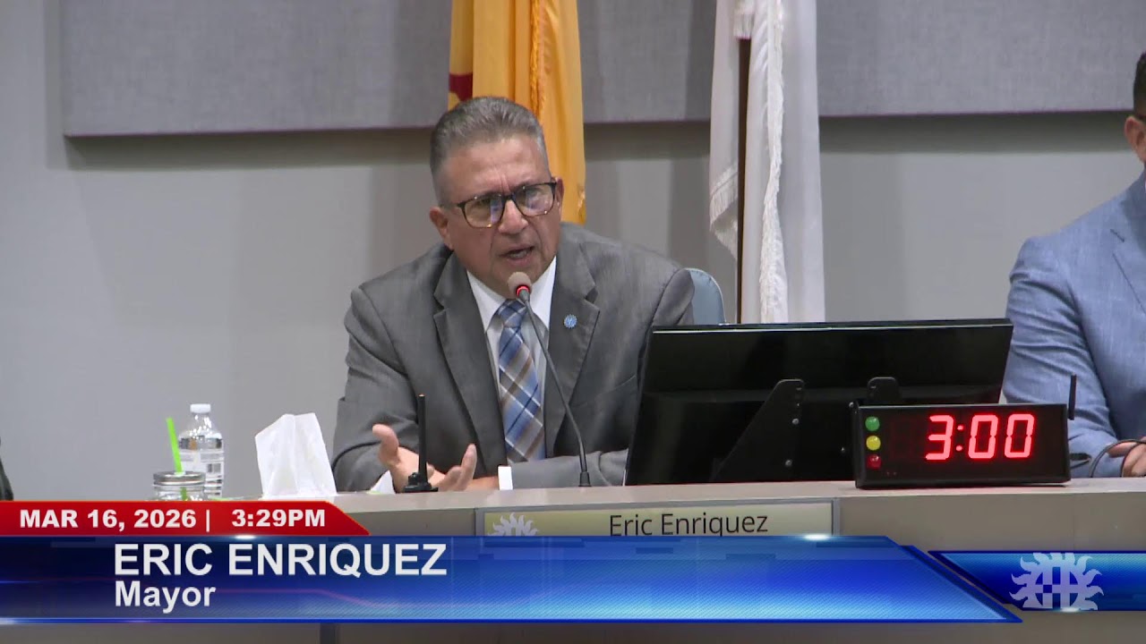 Las Cruces Council Meeting - March 16, 2026