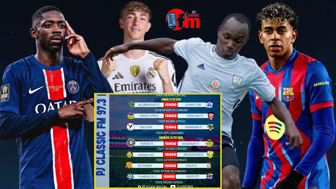 🔴LIVE :BARÇA MUNTEGURO ZO GUSINYISHA UMUKINYI AKOMEYE/RICE YATANZE UBUTUMWA /REAL HUIJSEN SIHARI//PL