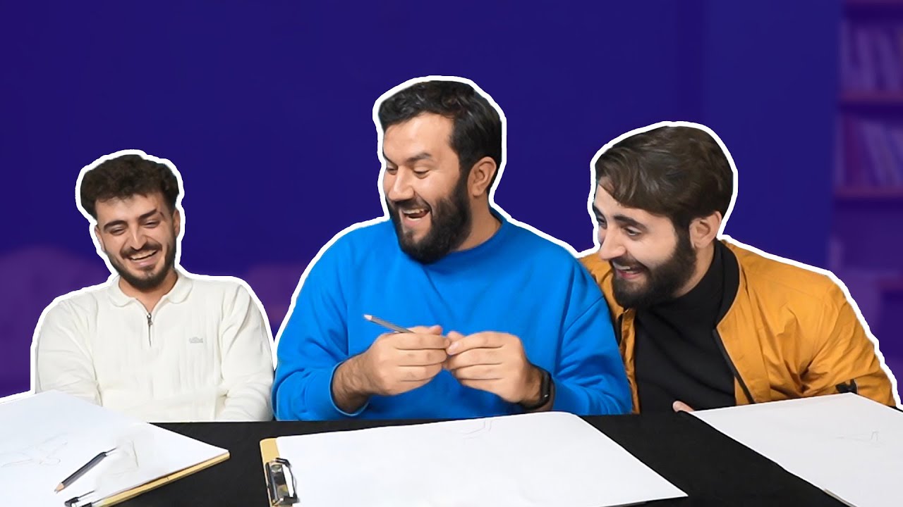 Who's better at drawing - Drawing challenge (کی باشترینە د وێنە کێشانێ دا)