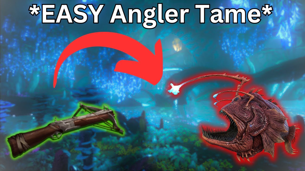 How to Tame an Angler in Abberation Ark Survival Ascended