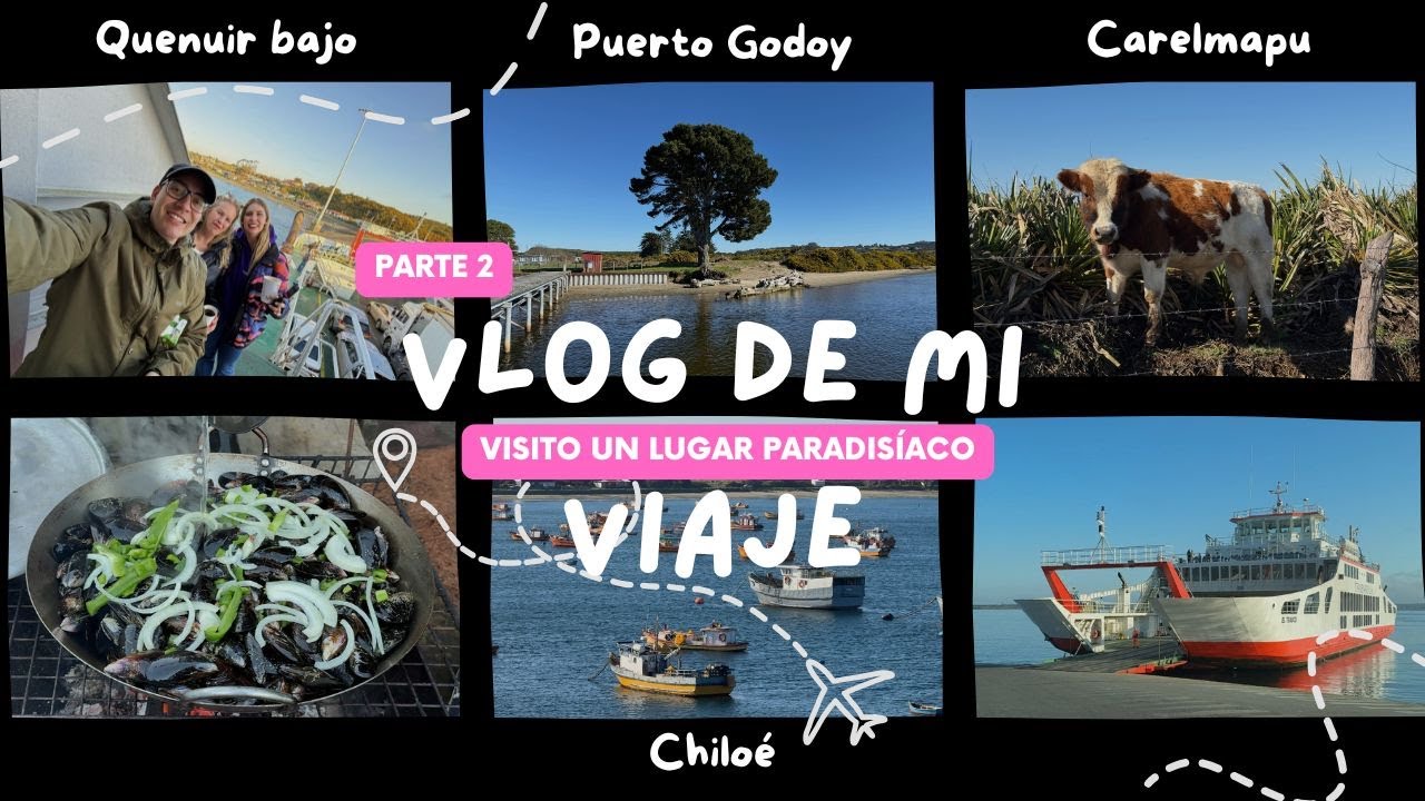 Esta es la RUTA que NADIE TE MUESTRA De Quenuir Bajo a Chiloé 😱💞🚢🚗 (parte 2)