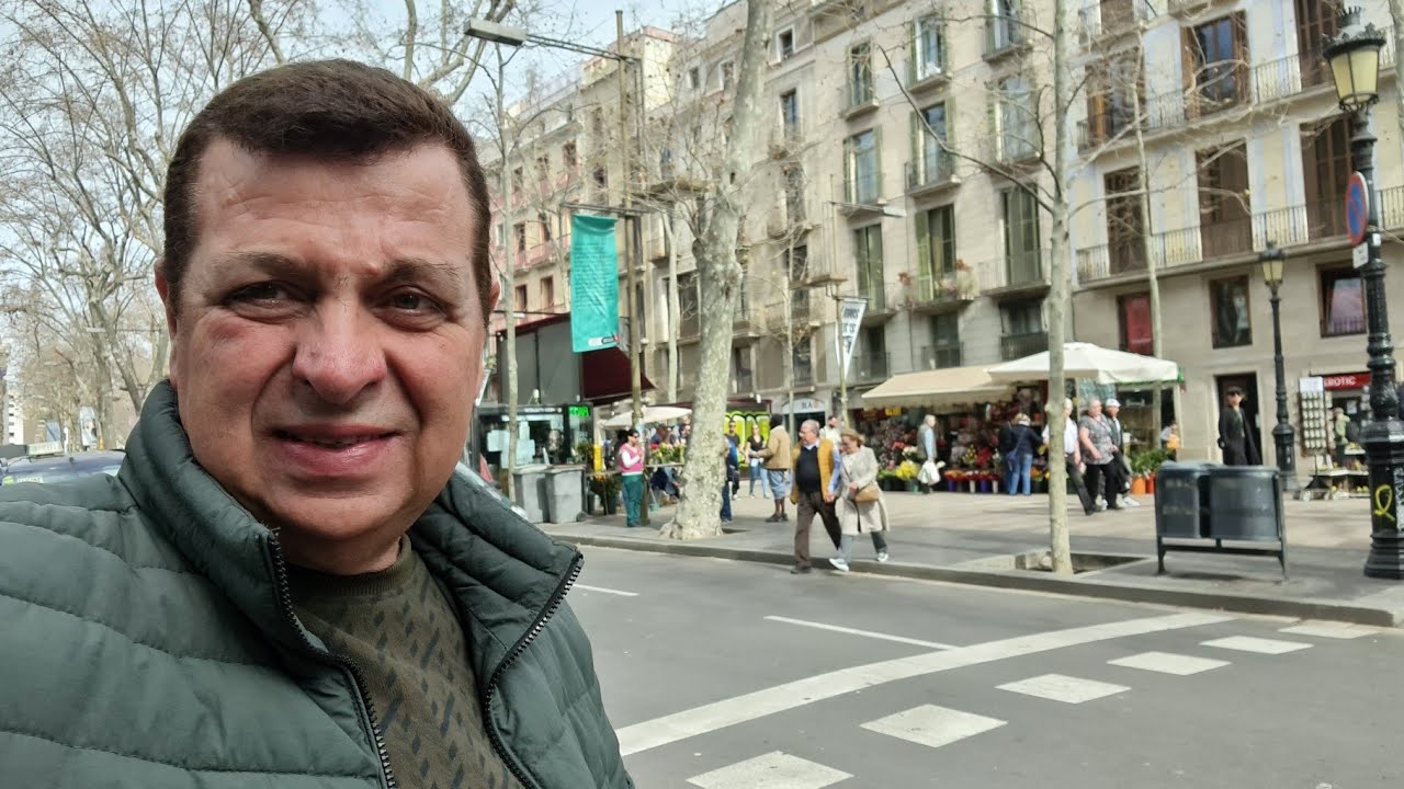 برشلونة  .. جولة في شارع الرامبلا الشهير في قلب مدينة برشلونة