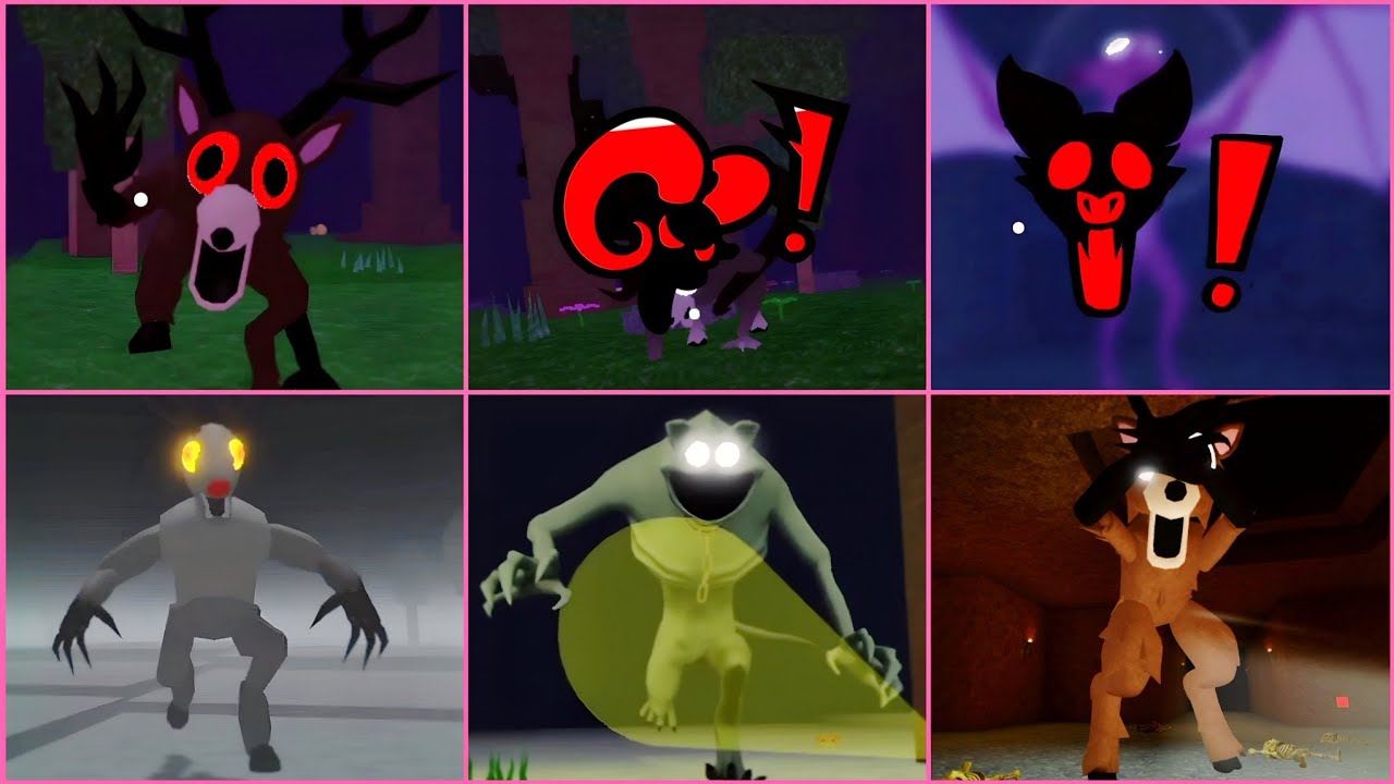 99 Nights in the Forest: Original vs Fake Versions (All Jumpscares Compared!)