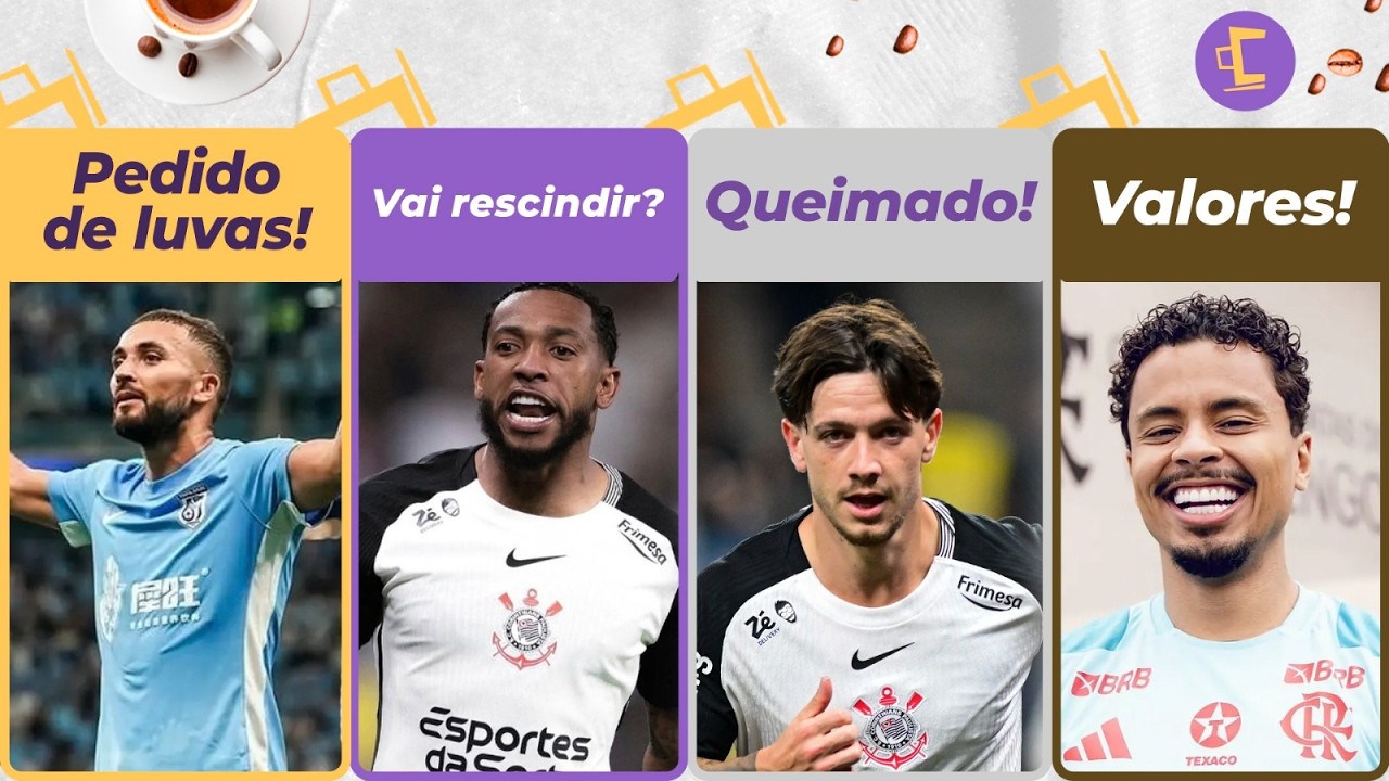 Zakaria: Salário + alto e pedido de luvas l Corinthians busca rescisão de Martínez l Treta com Garro