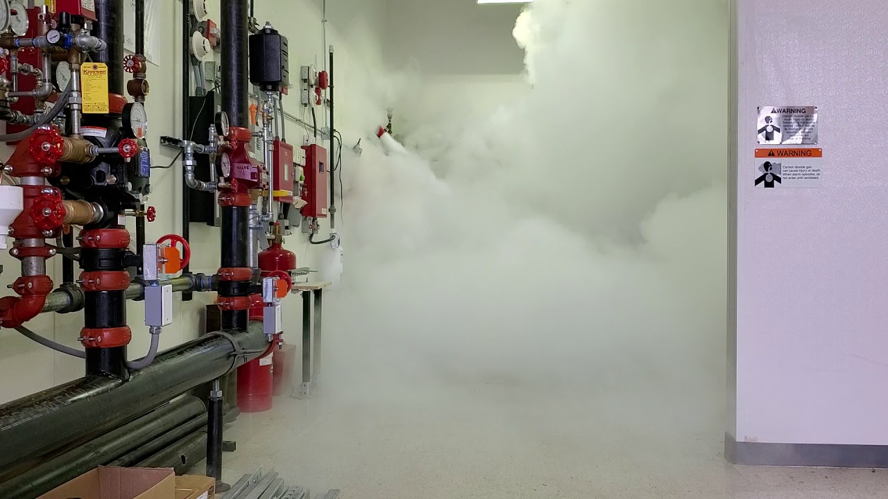 Carbon Dioxide (CO2) Suppression System Dump