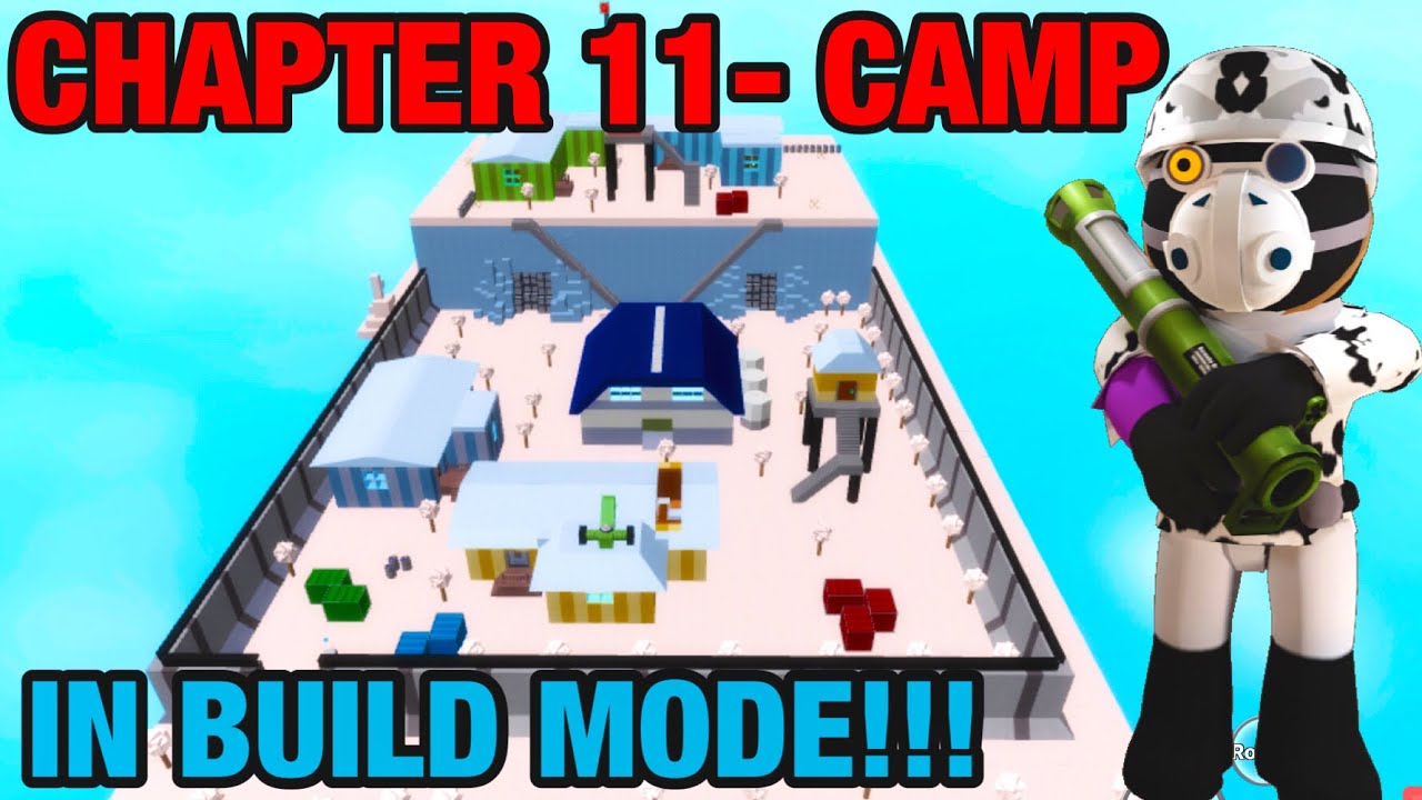 RECREATING PIGGY BOOK 2 CHAPTER 11 ‘CAMP’ IN BUILD MODE!!! /ROBLOX PIGGY/