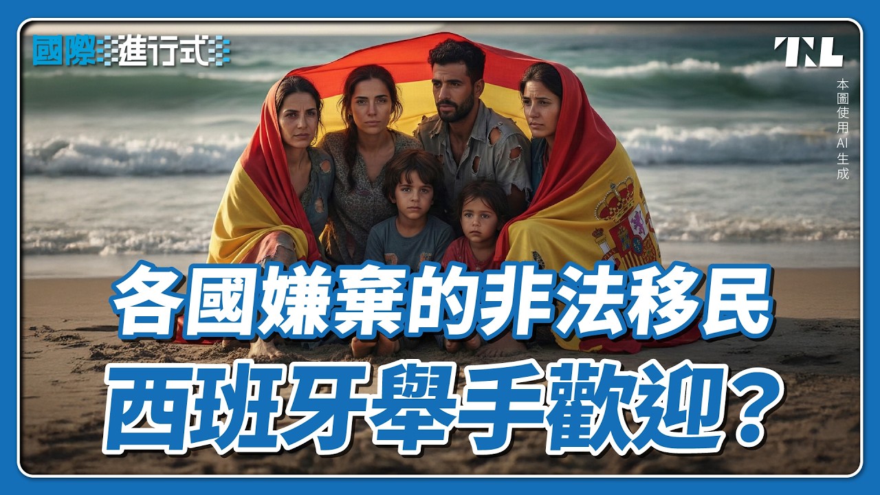 移民可以救經濟，西班牙敞大門合法化非法移民｜國際進行式 Ep. 155