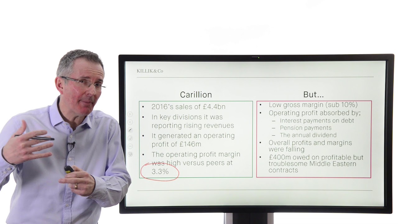 Killik Explains: Carillion's collapse - six investing lessons
