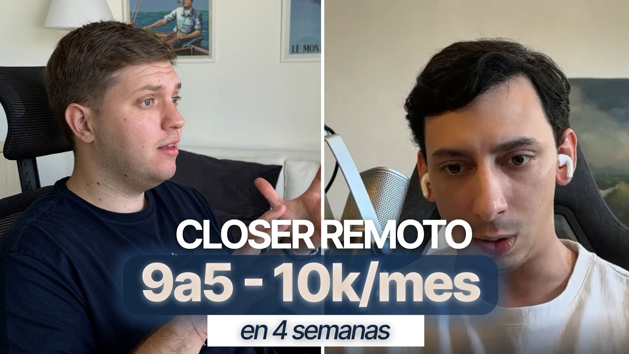 0$ a $10.000/mes USD como Closer en 1 Mes