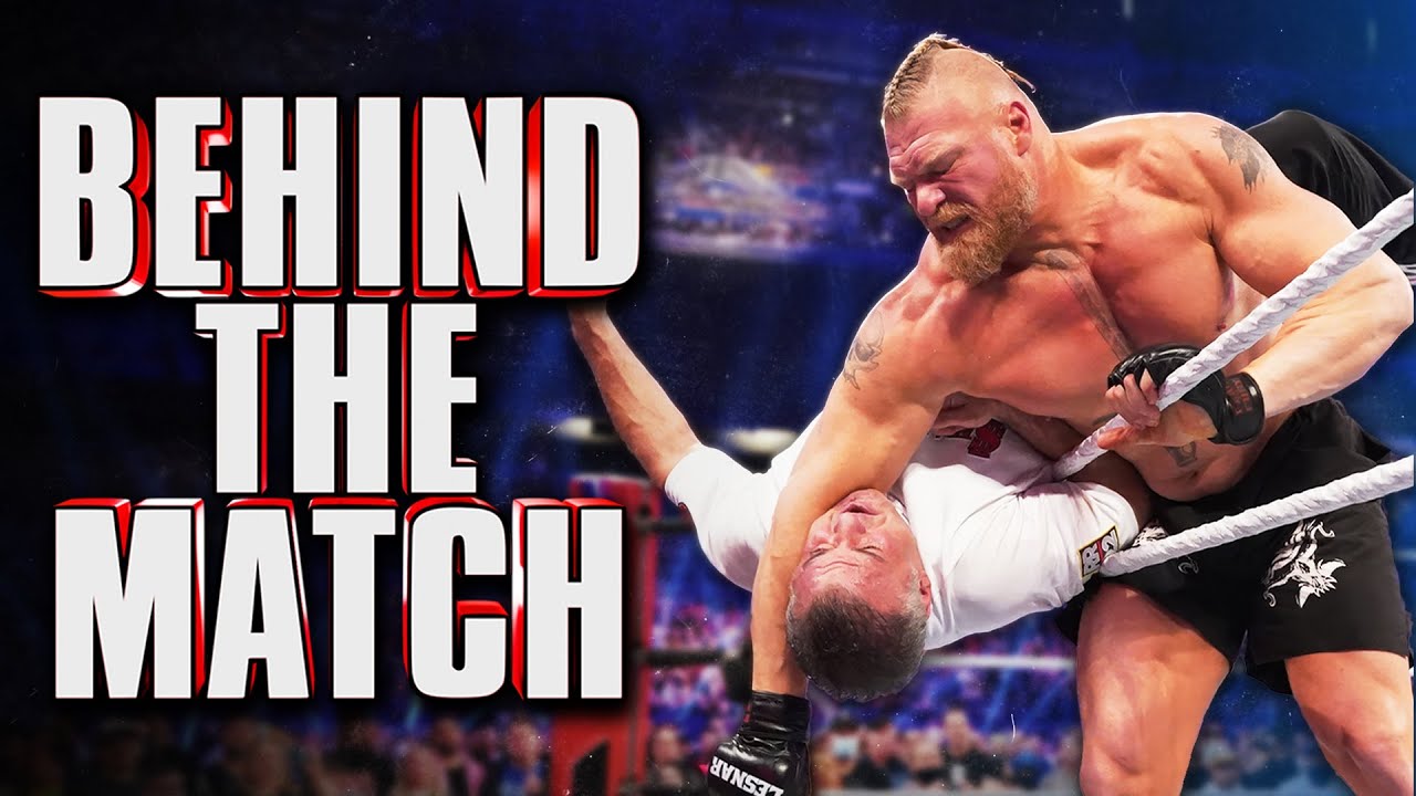 Неудачная попытка Шейна МакМэхона проиграть на Royal Rumble WWE | За кадром матча