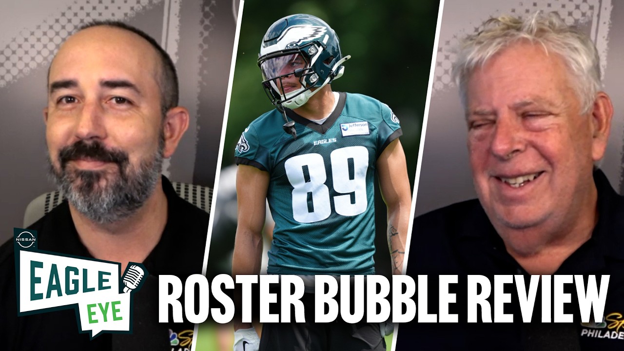 Thumbs up, thumbs down on Eagles roster bubble players | Eagle Eye Podcast