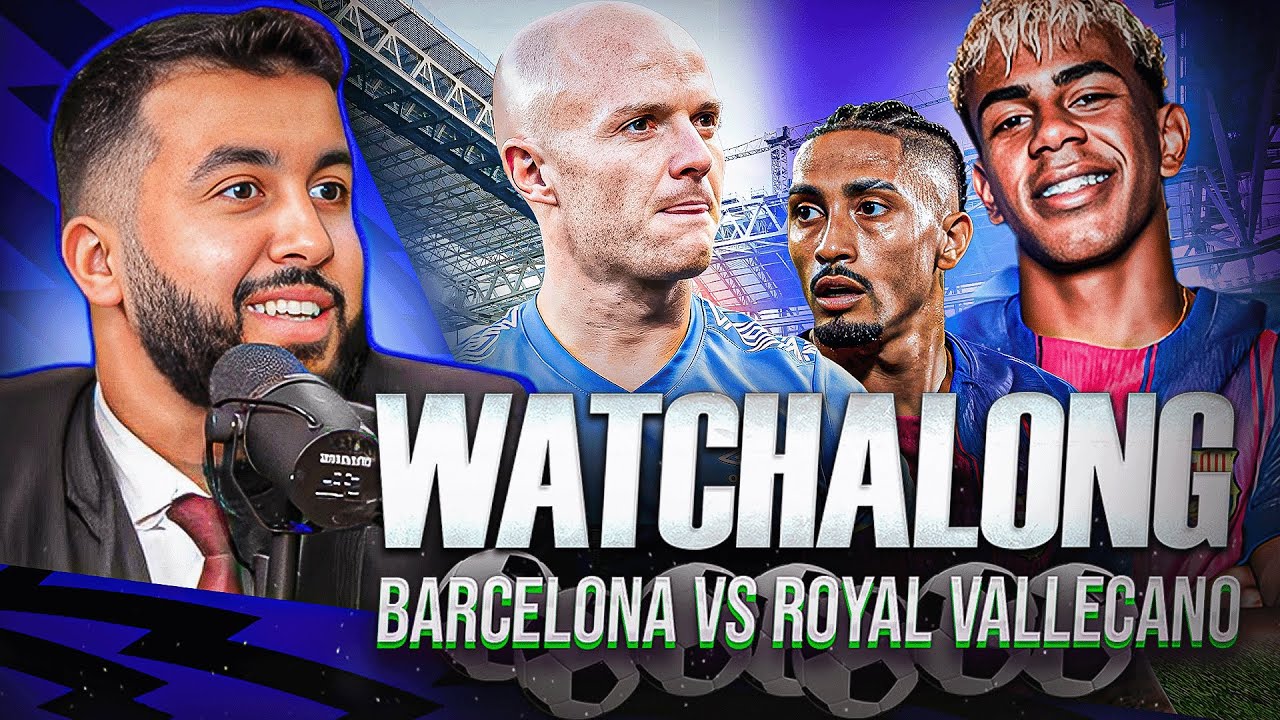 BARCELONA VS RAYO VALLECANO I LA LIGA WATCHALONG!