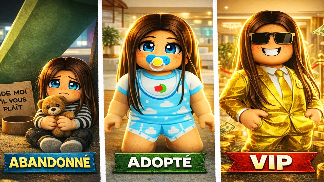 La vie ENTIERE d'un BEBE SUR BROOKHAVEN ! Roblox