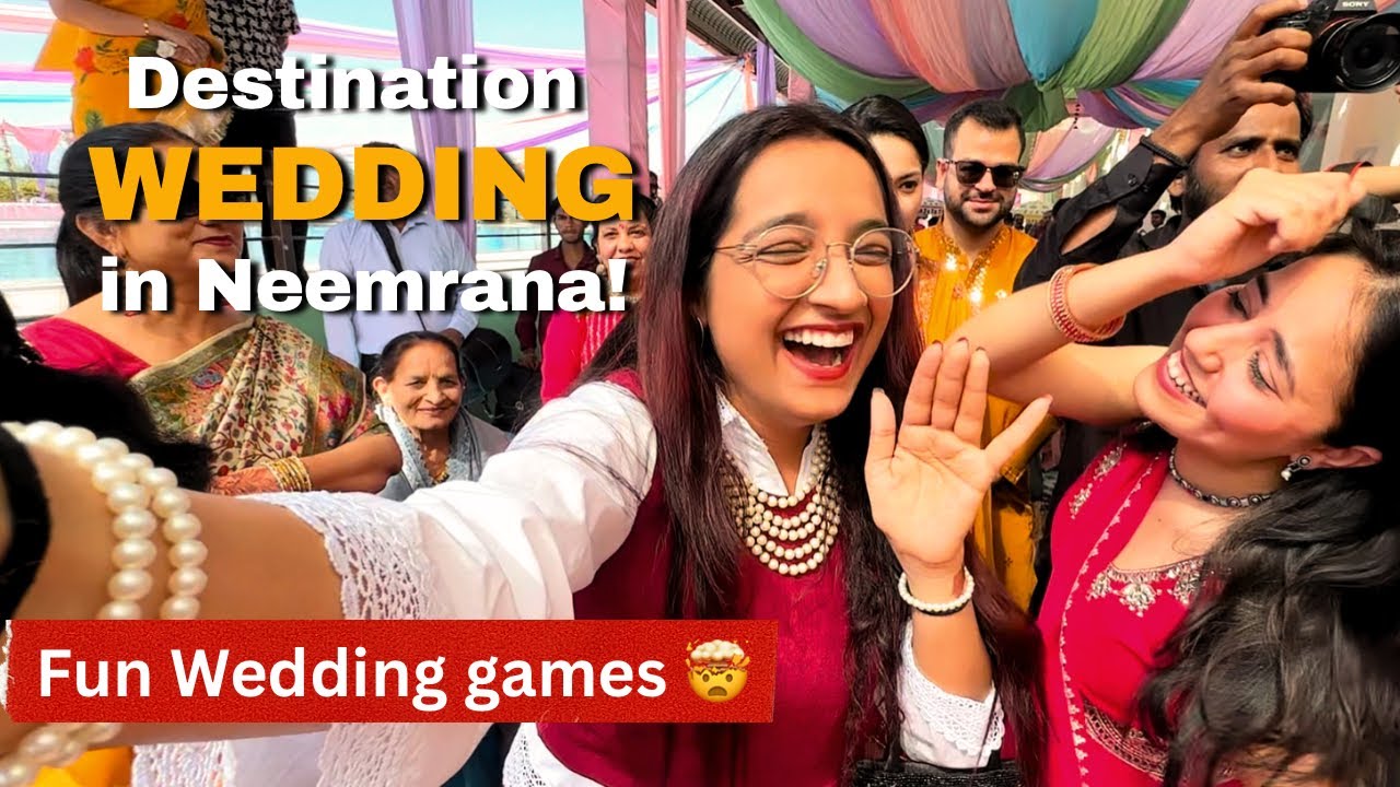 Destination Wedding in Neemrana Ramada | Family chaos and Wedding Madness | Part 1
