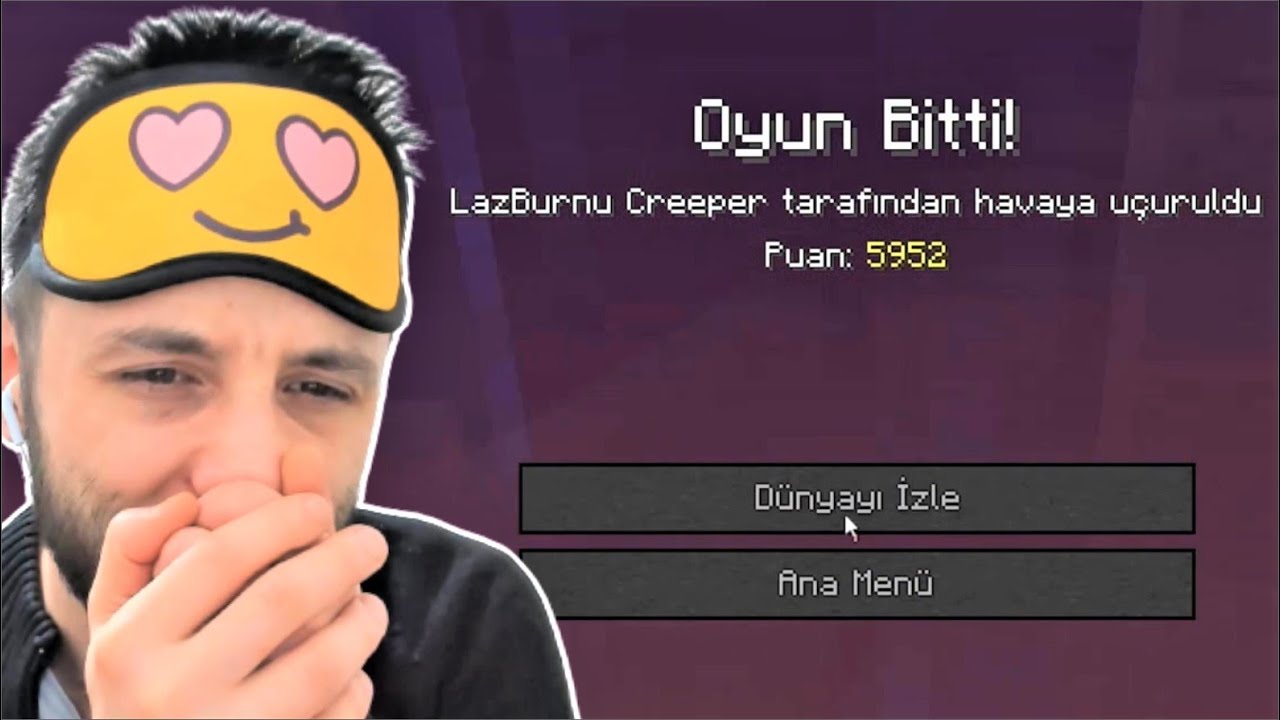 MUTSUZ SON (&Ouml;ld&uuml;m) 😥 Ekip Hardcore Minecraft 4.B&ouml;l&uuml;m